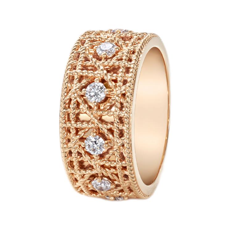 DIOR 18K Gold Rings Women's Rose