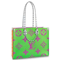 LOUIS VUITTON Onthego Monogram Giant Green/Lilac