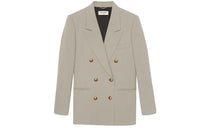 SAINT LAURENT Business Suits Women's Brown