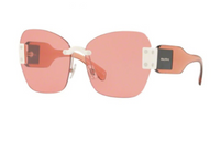 MIU MIU - Irregular Shape Sunglasses Women's Pink