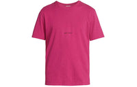 SAINT LAURENT T-Shirts Men Rose Red
