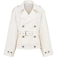 DIOR Coats Women's Beige