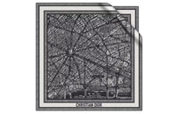 DIOR Silk Scarves Women's Black
