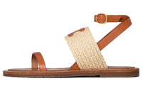 CELINE Strap Sandals Women's Brown