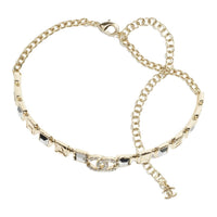 CHANEL Metal Necklaces Women's Gold