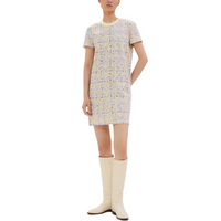 HERMES Short-Sleeved Dresses Women's Yellow