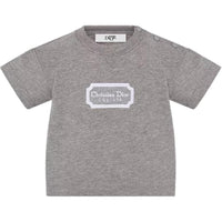 DIOR T Shirt SS25 Gray Infant And Toddler