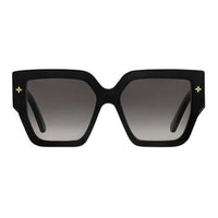 LOUIS VUITTON Square Sunglasses Women's Black