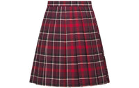 DIOR Checked Pleated Skirt