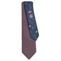HERMES Silk Ties Men's Multicolor