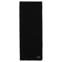 SAINT LAURENT Cashmere Knit Scarves Women's Black