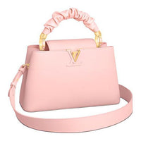 LOUIS VUITTON Capucines Leather Shoulder Bag Crossbody Bag Handbag Mini Women's Pink