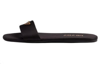 PRADA Slip Resistant Slide Slippers 0.5cm Women's Black
