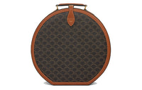 CELINE Triomphe Canvas With Calfskin Storage Bag Women's Brown