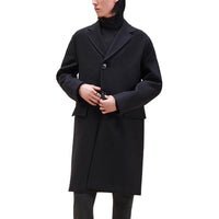 HERMES Coats Men Navy