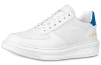 LOUIS VUITTON Beverly Hills Skateboard Shoes Men Low Top White/Blue