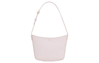 CELINE Croque Calfskin Handbag Shoulder Bag Women's Light Pink