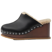 HERMES Closed Toe Slippers Women's