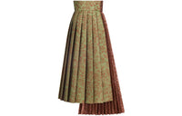 DIOR Casual Long Skirts Women's Green Brown