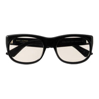 SAINT LAURENT Eco Acetate Square Eyeglass Frames Unisex Black