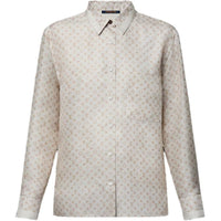 LOUIS VUITTON Mini Monogram Silk Shirt