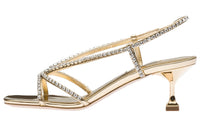 MIU MIU Strap Sandals Women's Gold