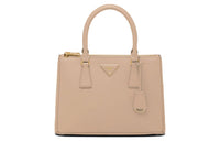 PRADA Galleria Killer Bag Leather Shoulder Bag Crossbody Bag Handbag Medium Size Women's Sand Yellow