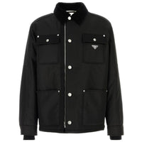PRADA Jackets Coats Men's Black