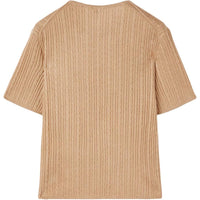 Loro Piana FW24 T-Shirt Women's Gobi Sand Dune