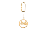 CELINE Metal Keychains Women's Gold