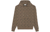 SAINT LAURENT Rive Gauche Leopard Jacquard Hoodie