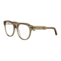 DIOR Acetate Round Eyeglass Frames Men's Brown