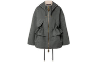 LOUIS VUITTON Double Face Peplum Jacket