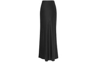SAINT LAURENT Mid Rise Long Skirt