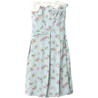 MIU MIU Sleeveless Dress Women's Light Cyan