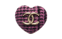 CHANEL Brooch Women's Pink/Black