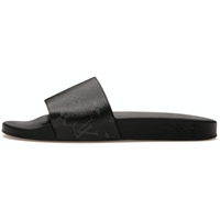 LOUIS VUITTON Waterfront Odor-Resistant Slide Slippers Men's Black