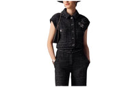 CHANEL Vests Women's Black