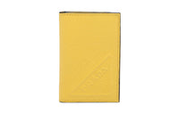 PRADA Saffiano Leather Card Holder Men's Sunlight Yellow Color