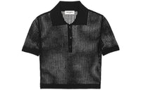 SAINT LAURENT Polo Shirts Women's Black