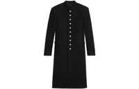 CELINE Military Coat In Wool Cloth