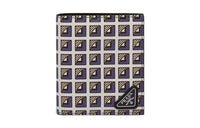 PRADA Saffiano Leather Card Holder Wallet Men's Multicolor