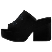 CELINE Slip Resistant Slide Slippers Women's Black