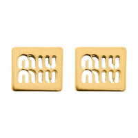 MIU MIU - Earrings Women's Gold