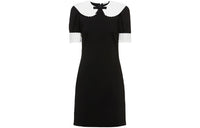 MIU MIU Short Sleeved Dresses Women's Black