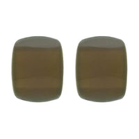 SAINT LAURENT Brass Clip On Earrings Women's Gold