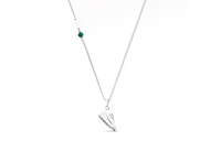 LOUIS VUITTON Metal Zircon Necklaces Men's Silver