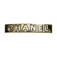 CHANEL Metal Hair Clips Women's Gold