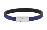 LOUIS VUITTON Cow Leather Bangles Unisex Blue