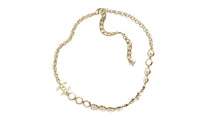 CHANEL Metal Necklaces Women's Gold
